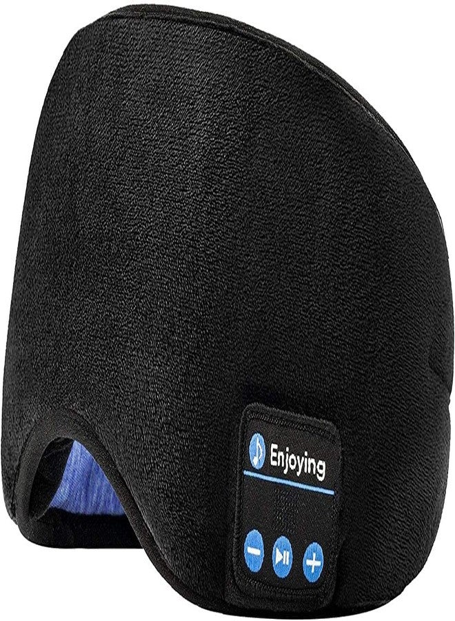 Adrohai Fabric Wireless Sleep Mask With Bluetooth Sleep Headphones Music Travel Sleeping Headset Music Sleep Eye Mask Travel Sleeping Mask For Women Men Sleep Eye Shades Wireless Eye Mask - Image 1