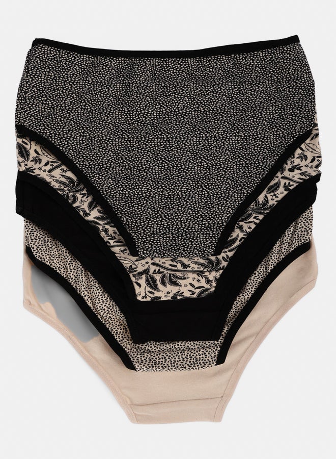 Carina Pack of 5 Colored Brief Panties - Image 3