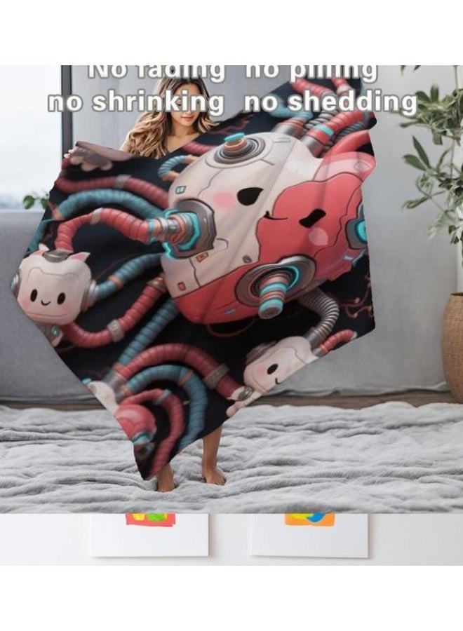 general Flannel thin blanket (warm and comfortable, suitable for sleep, gaming, dust removal and sandproof) 150cm*200cm - 536 - Image 5