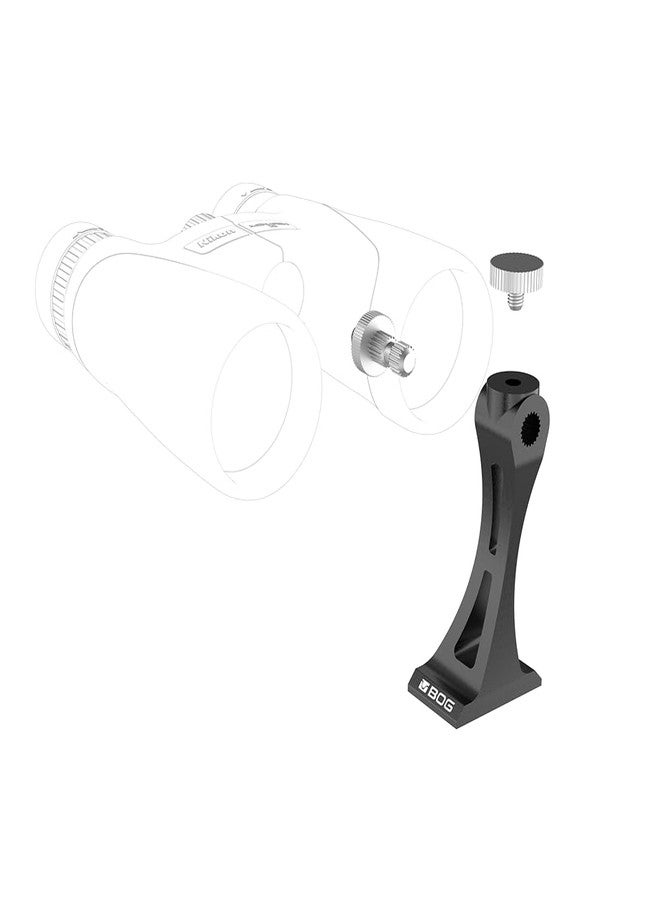 BOG Arca-Swiss Binocular Mount with Skeletonized Aluminum Construction, Compatibility with All BOG Arca Tripods for Hunting, Shooting - Image 4