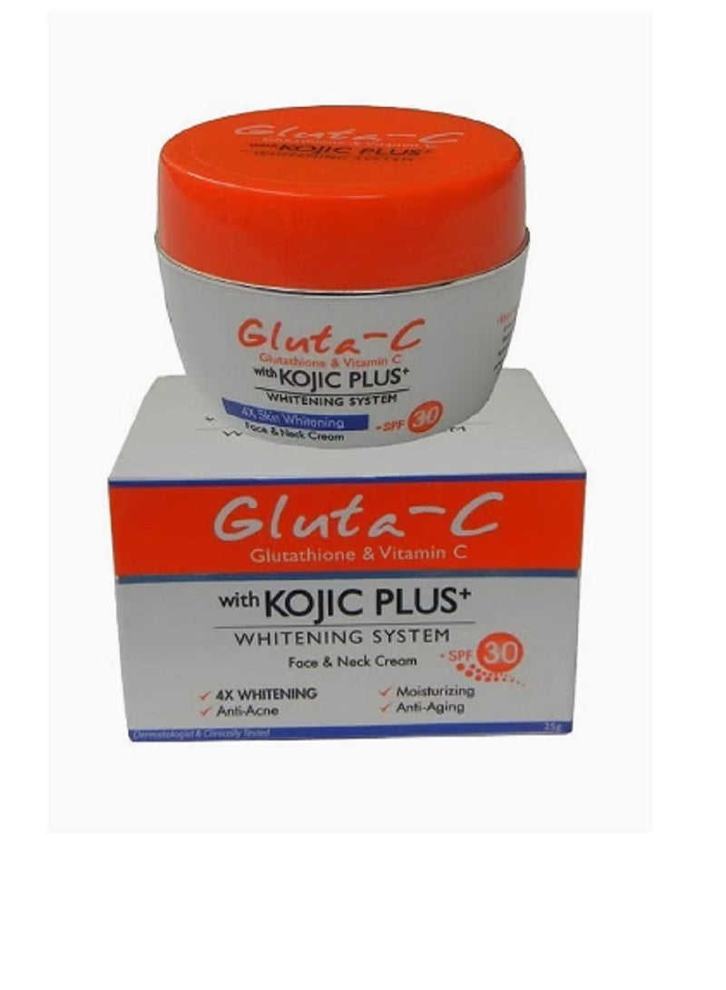 GLUTA C Ardent Gluta-C Glutathione & Vitamin C With Kojic Plus+ Whitening System Face & Neck Cream