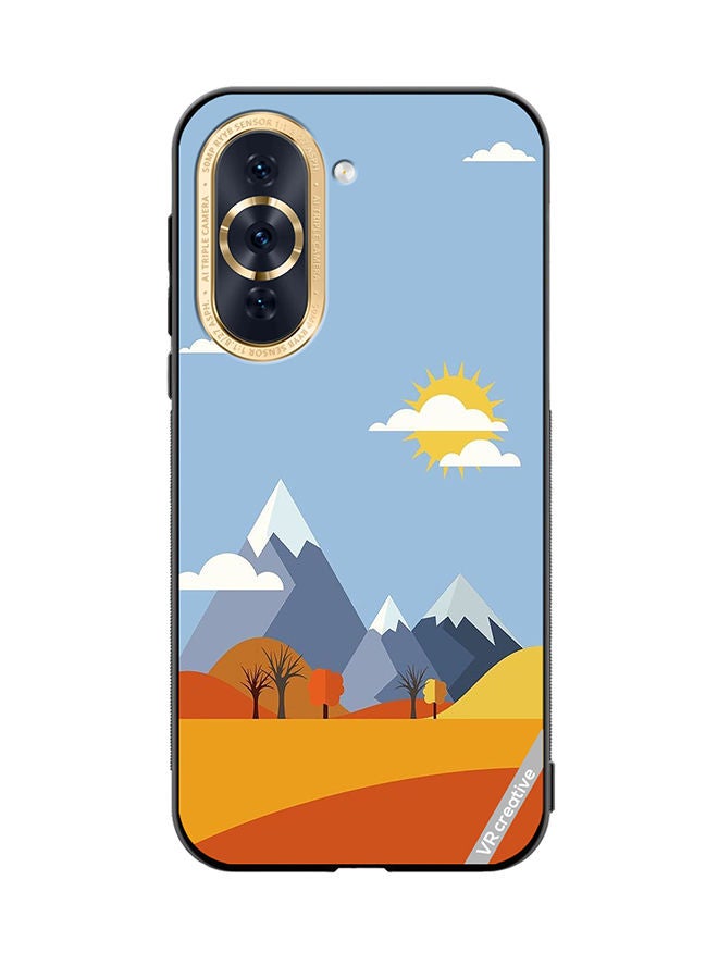 VR CREATIVE Protective Case Cover For Huawei Nova 10 Mountains Abstract Design Multicolour - Image 1