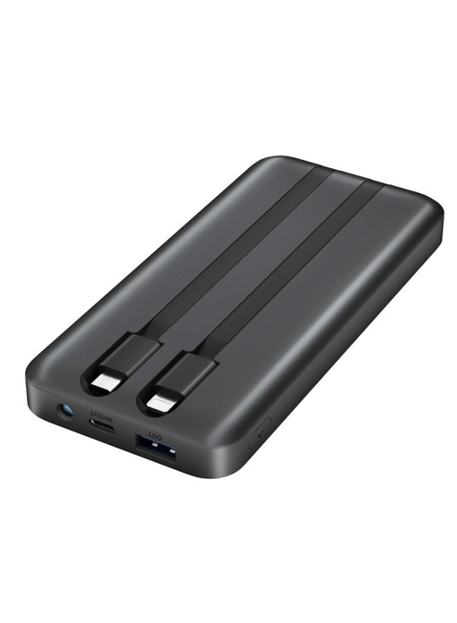 1HORA Power Bank 10000mAh 22.5W Max - BAT101 - Black - Image 2