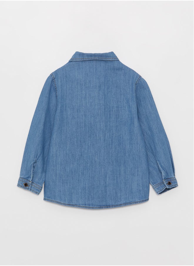 LC WAIKIKI Baby Boy Jeans Shirt Long Sleeve  - Image 5