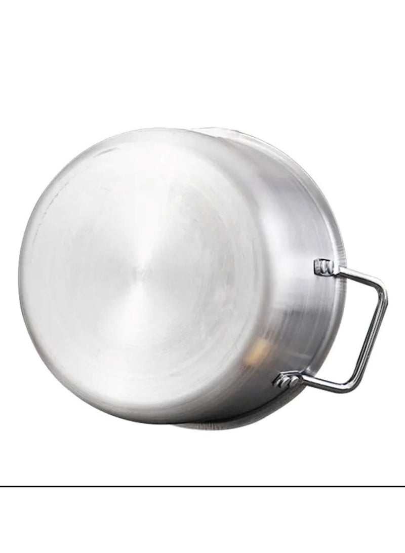 هويتك 7 قطع من الأواني مع غطاء أوعية ساخنة طقم أواني طهي من الألومنيوم طقم أواني طهي للمطبخ - Image 4