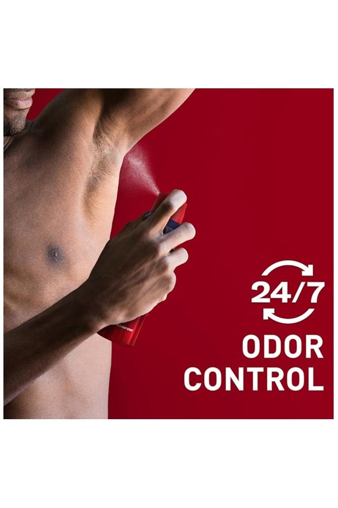 Old Spice Old Spice Aluminum Free Body Spray for Men, 24/7 Odor Protection, 24/7 Lasting Fragnance & Freshness, Cologne Quality Scent, Captain with Bergamont Scent,-144g/5.1fl.oz  - Image 3
