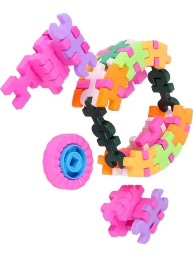 Manos Building Blocks 36 pc Toy I Puzzle Block Building Toy I Blocks in Bag Best Gift Toys for Kids Boys Girls - Image 3