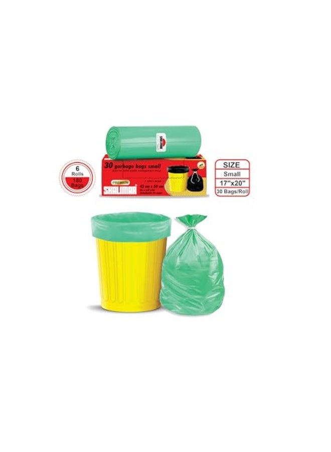 Shalimar 180 Pcs - 5 Gallon Garbage Bag, Lavender Fragrance – Leak-Proof Dustbin/Trash/Waste Bags – 43 x 50 cm – Fits 4 to 5 Gallon Bins – Green - Image 4