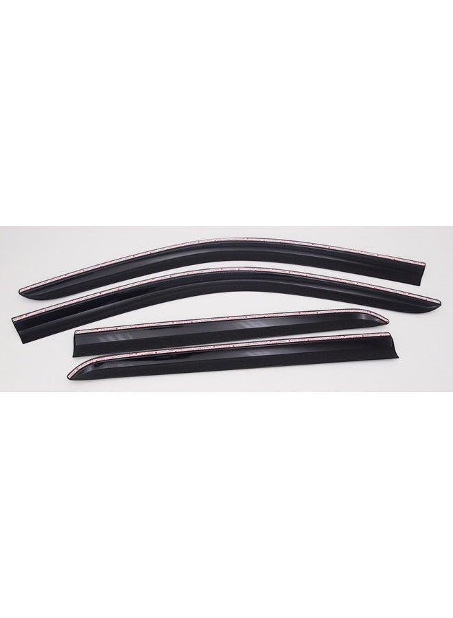 Generic Window protectors and rain guards for Toyota Hilux 2016 2017 2018 2019 2020 2021 2022  - Image 2