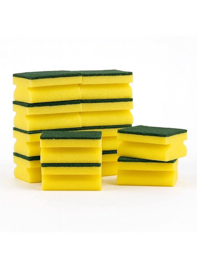 Dishwasher Sponge Heavy Duty Cleaning, Suitable for Washing Dishes and Kitchen Cleaning Pack Of 12 Pcs - Image 1