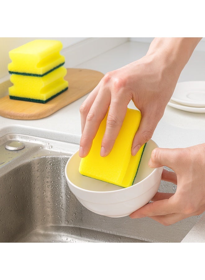 Dishwasher Sponge Heavy Duty Cleaning, Suitable for Washing Dishes and Kitchen Cleaning Pack Of 12 Pcs - Image 3