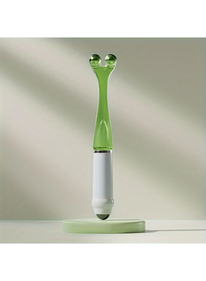 Transparent Green Finger Massager With Magnetic Beads Joint Roller Hand Tool - Image 2