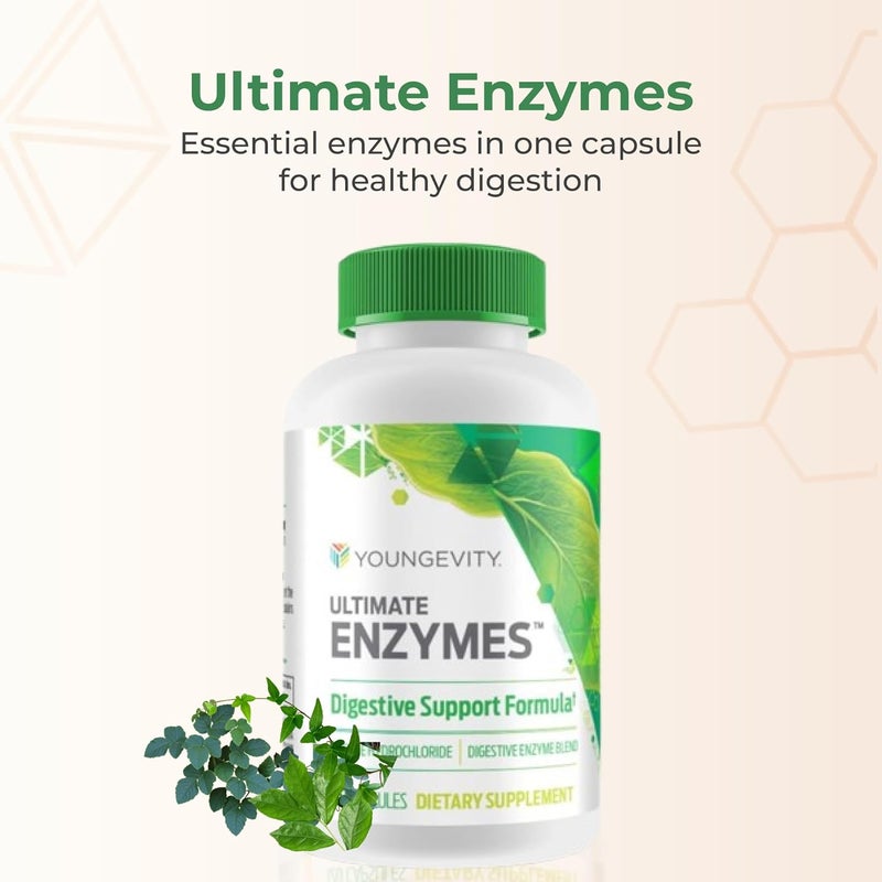 Youngevity ULTIMATE ENZYMES - 120 CAPSULES - Image 2