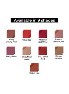 REVOLUTION Lip Allure Soft Satin Lipstick  - Image 4