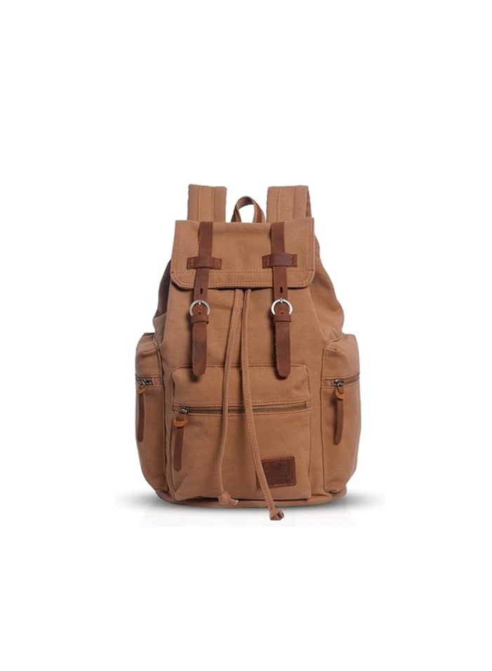 FANDARE Retro Canvas Hiking Backpack - Image 1
