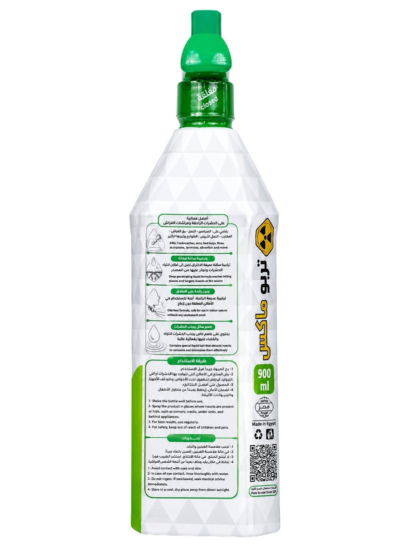 Turbo Max Liquid Bait for Bed Bugs & Crawling Insects, 900ml - Image 3