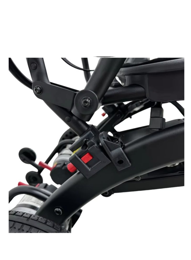 سبيكتروم كراسي متحركة كهربائية مريحة لكبار السن مخصصة للمريض المصاب بالصدمات - Image 5