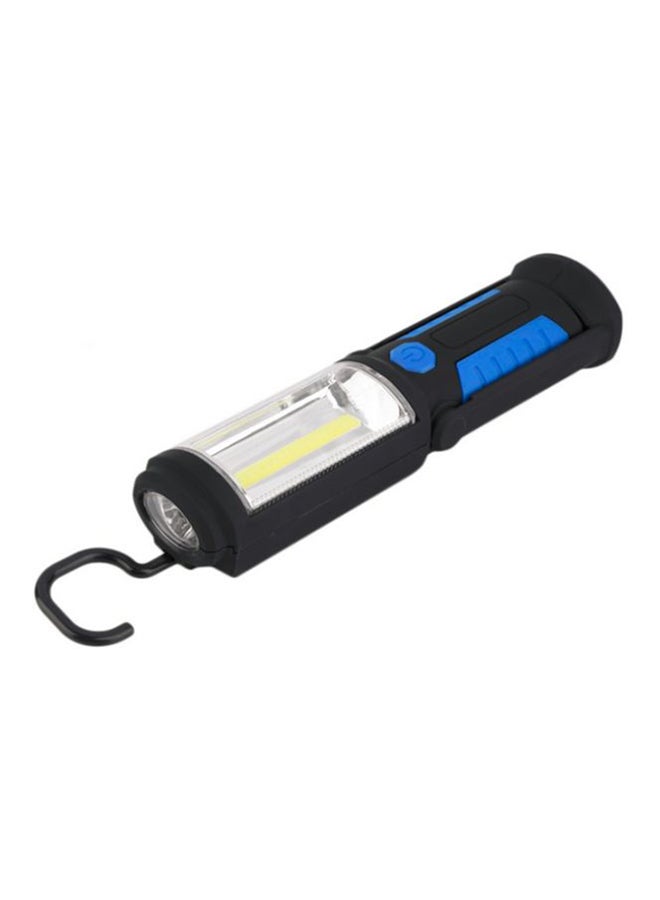 1 LED Outdoor Fishing Magnetic Emergency Torch Black/Blue/White 6x12cm - Image 1