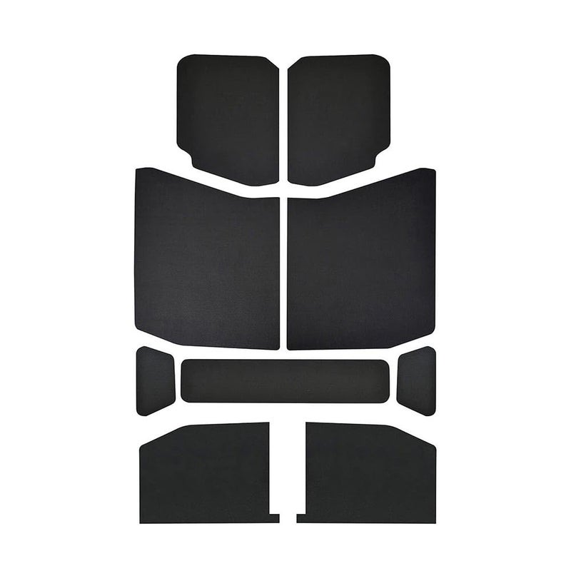 Design Engineering 050172 Boom Mat Leather Look Black Sound Deadening Headliner Compatible with 4Door Jeep Wrangler JL 2018up