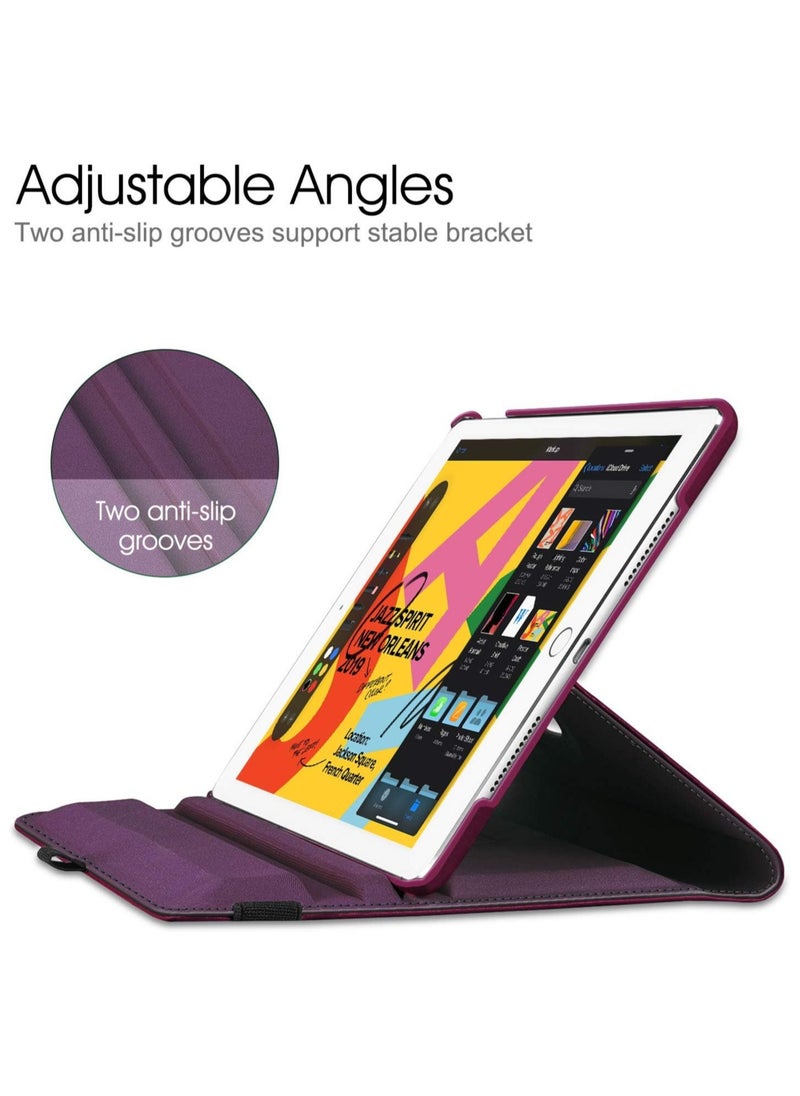 Rotating Case for iPad 9th Generation (2021) / 8th Generation (2020) / 7th Gen (2019) 10.2 Inch -360 Degree Rotating Stand Protective Cover