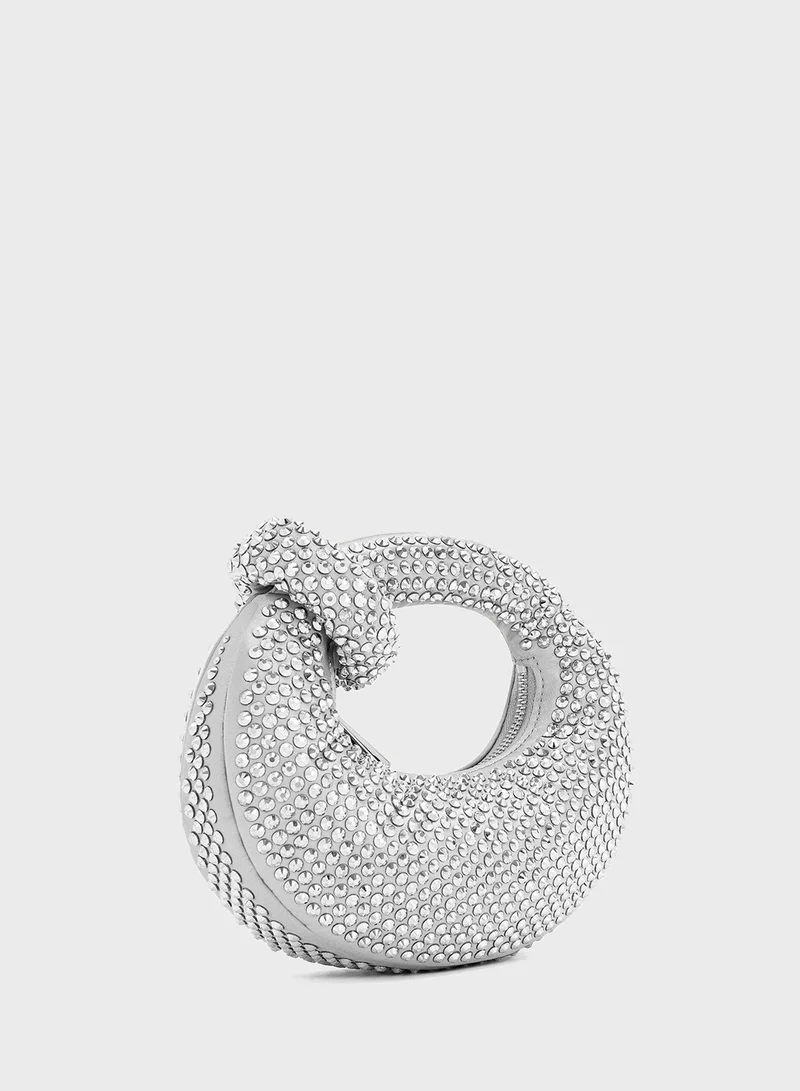 JW PEI Abacus Artificial Crystal Mini Clutch