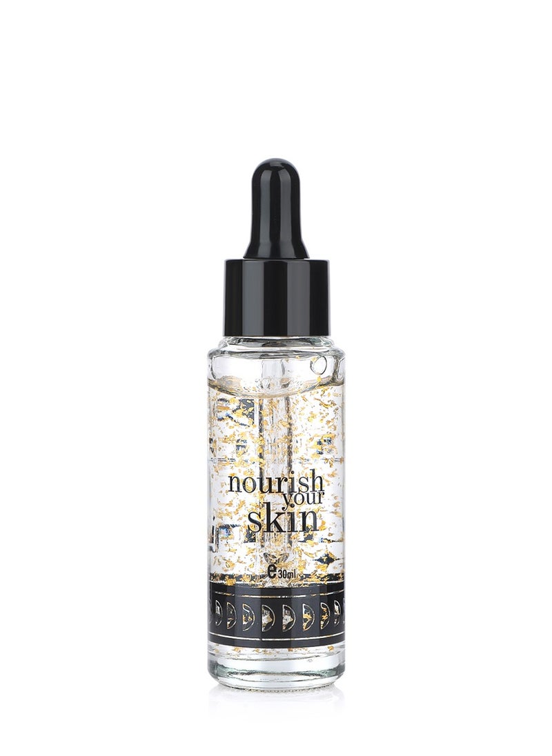 سيروم ترطيب الوجه وتغذية البشرة بخلاصة الذهب 30ml
