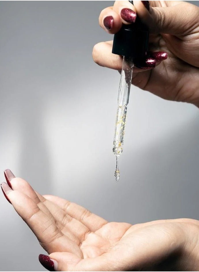 سيروم ترطيب الوجه وتغذية البشرة بخلاصة الذهب 30ml