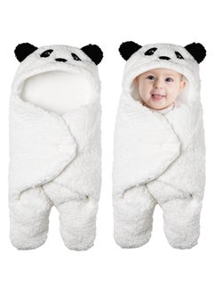 Generic Baby Swaddle Blanket - Essential Newborn Plush Wrap Sleeping Bag and Receiving Blanket - Cute Panda Infant Clothes - Perfect for Boys and Girls  - Image 1
