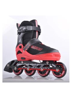 PAPAISON PAPAISON Adjustable Inline Skates with Light Up Wheels Youth and Adult  - Image 1