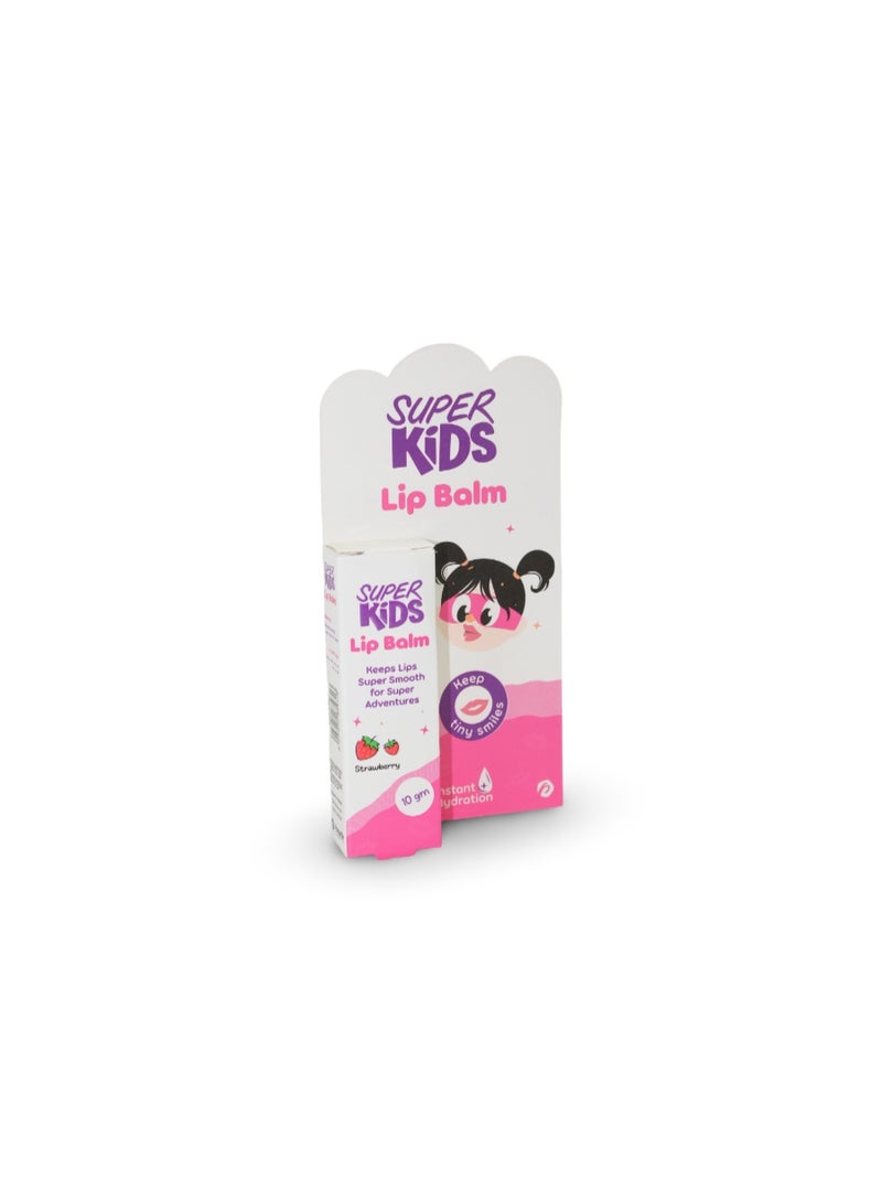 Super Kids Strawberry Lip Balm (10gm) - Image 1