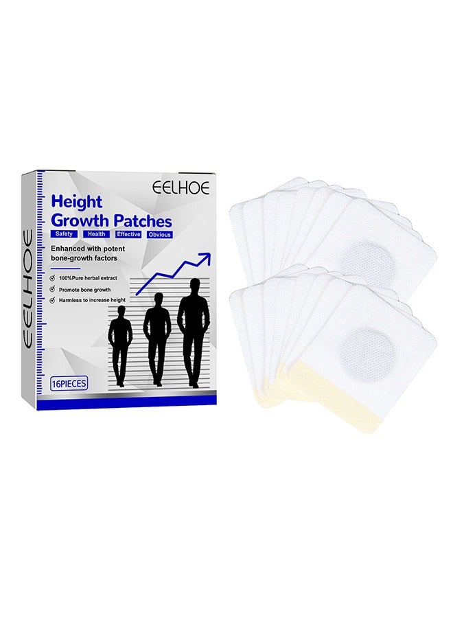 EELHOE 10Pcs Height Growth Patch Plant Height Gnhancing foot Patch, Plantar Acupoints Stimulate Healthy Height Growth Care - Image 1