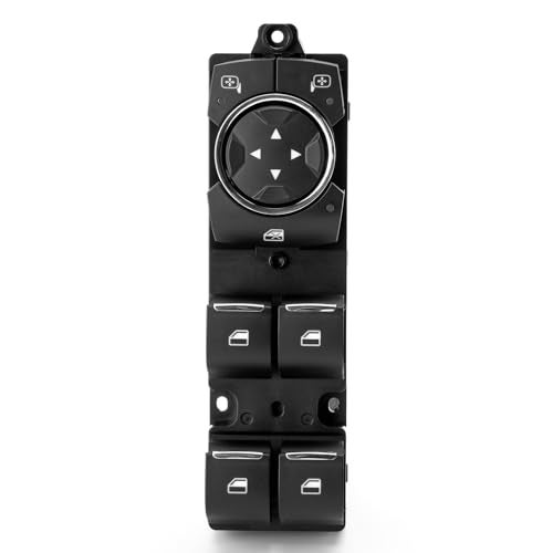 SOAESCN Driver Side Master Power Window Switch for 2016 2017 2018 2019 Ford Explorer Police Interceptor Utility Window Switch Control Button Front Left GB5Z14529BA GB5Z14529CA SW7561 DWS2109 1S15636 920550 - Image 1