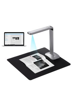 F50 Foldable HD High Speed USB Book Image Document Camera Scanner 15 Mega-Pixels A3 & A4 Scanning Size with LED Light for Classroom Office Library Bank for Windows