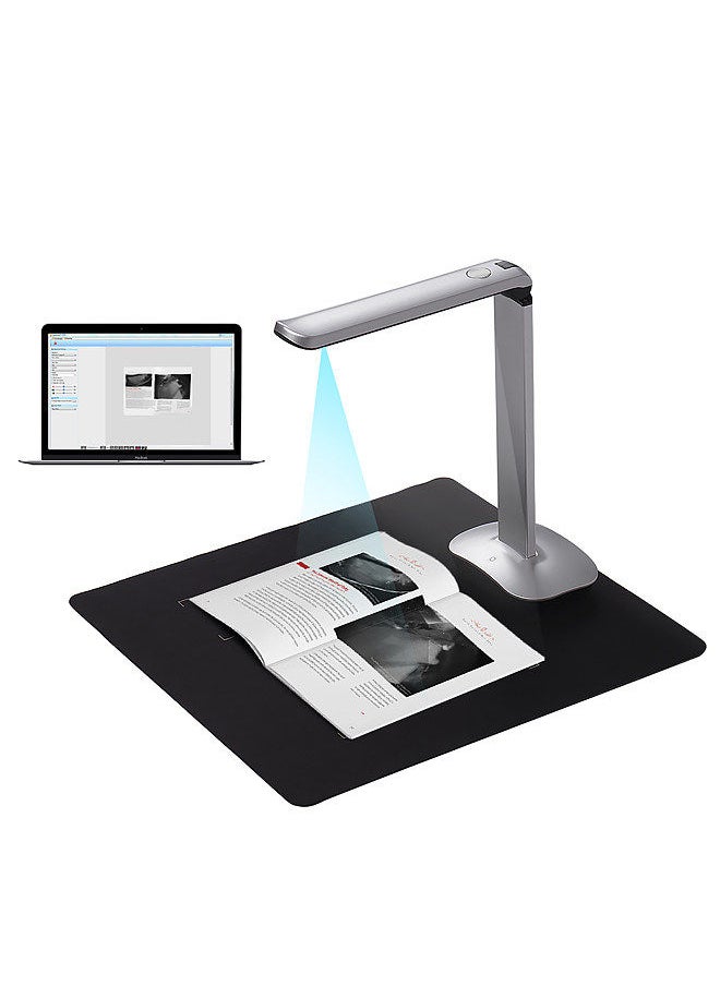 Generic - F50 Foldable HD High Speed USB Book Image Document Camera Scanner 15 Mega-Pixels A3 & A4 Scanning Size with LED Light for Classroom Office Library Bank for Windows - Image 1