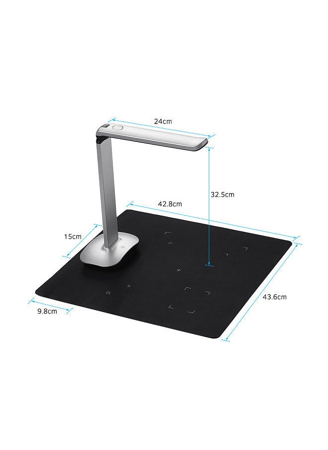 Generic - F50 Foldable HD High Speed USB Book Image Document Camera Scanner 15 Mega-Pixels A3 & A4 Scanning Size with LED Light for Classroom Office Library Bank for Windows - Image 1