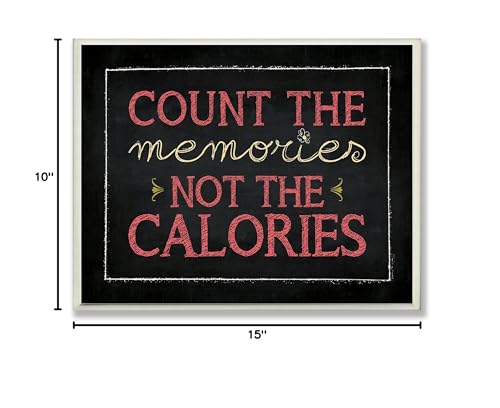 Stupell Industries Stupell Home D?cor Count The Memories Chalkboard Plaque  10 x 0.5 x 15  Proudly Made in USA - Image 5