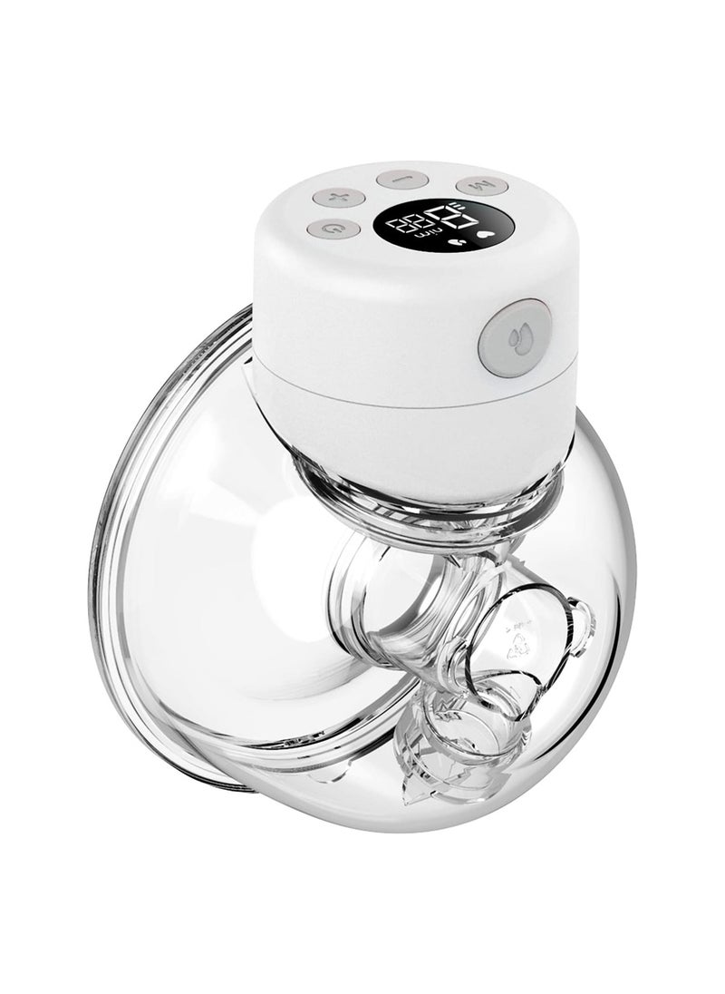 BLOOMING TIME Wearable Electric Breast Pump Hands-Free - Ultra Quiet 40dB, Rechargeable with 2 Modes & 2 Phase Technology, Portable for Breastfeeding at Home/Work/Travel  - Image 1