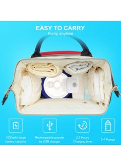 BLOOMING TIME Wearable Electric Breast Pump Hands-Free - Ultra Quiet 40dB, Rechargeable with 2 Modes & 2 Phase Technology, Portable for Breastfeeding at Home/Work/Travel  - Image 2