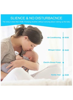 BLOOMING TIME Wearable Electric Breast Pump Hands-Free - Ultra Quiet 40dB, Rechargeable with 2 Modes & 2 Phase Technology, Portable for Breastfeeding at Home/Work/Travel  - Image 4