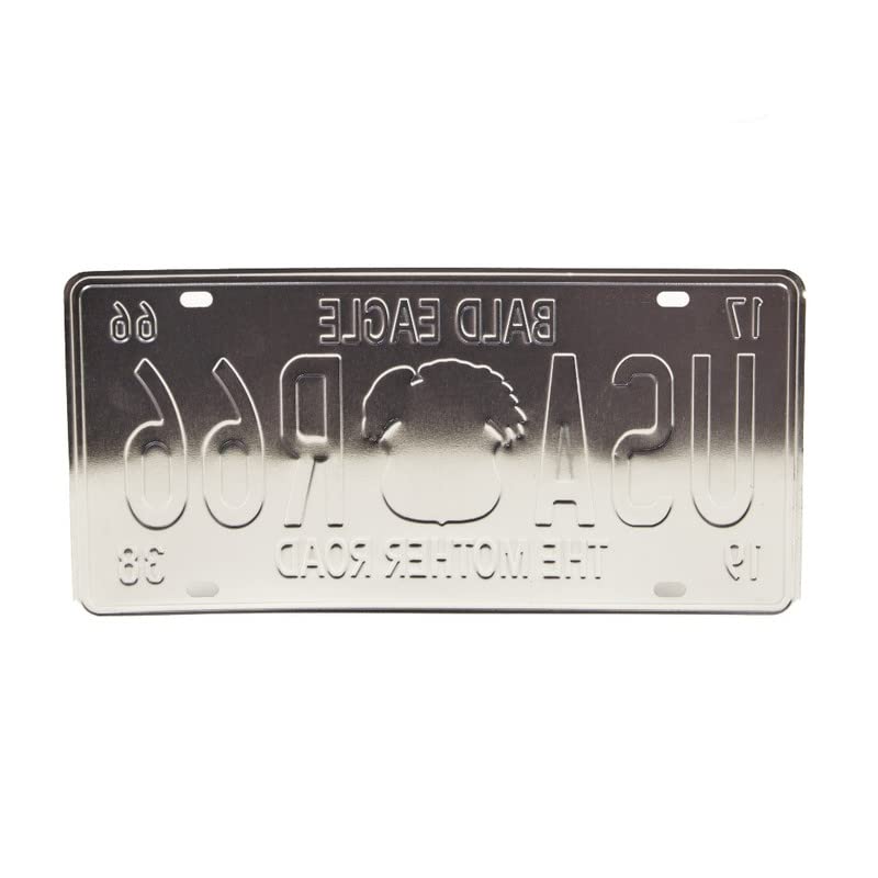 EAZYWAGON Multipurpose Metal Signs License Wall Plate Vanity Gift USA-R66 Decorative Car Tag, Number Wall Art Design Plaque for Cafe, Restaurant, Shop, Home,Hotel, Club, Office, Garage - Image 4