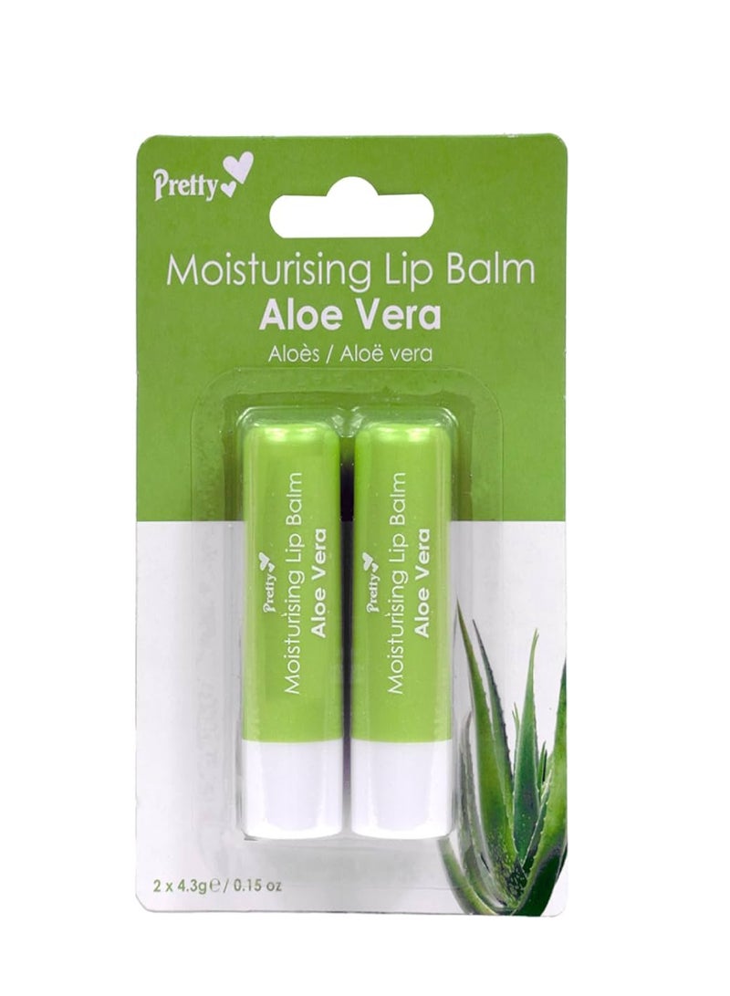 Pretty Pretty Moisturizing Lip Balm - Aloe Vera 4.3g