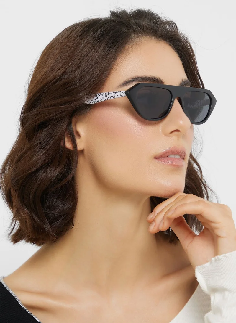 جينجر Cat Eye Sunglasses