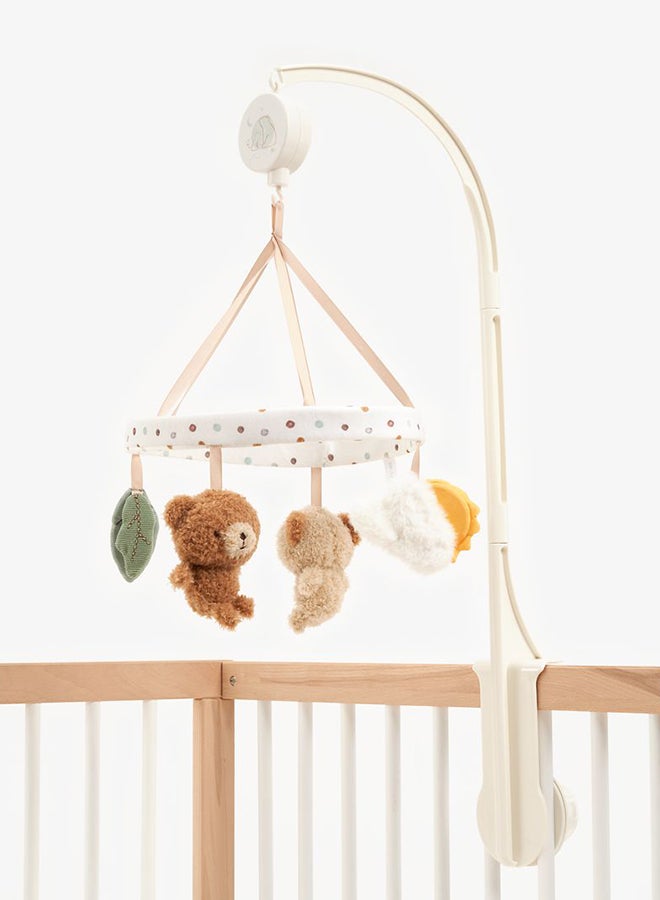 mothercare Babies Mobile With Hanging Stuffed Toy Animals - Image 1