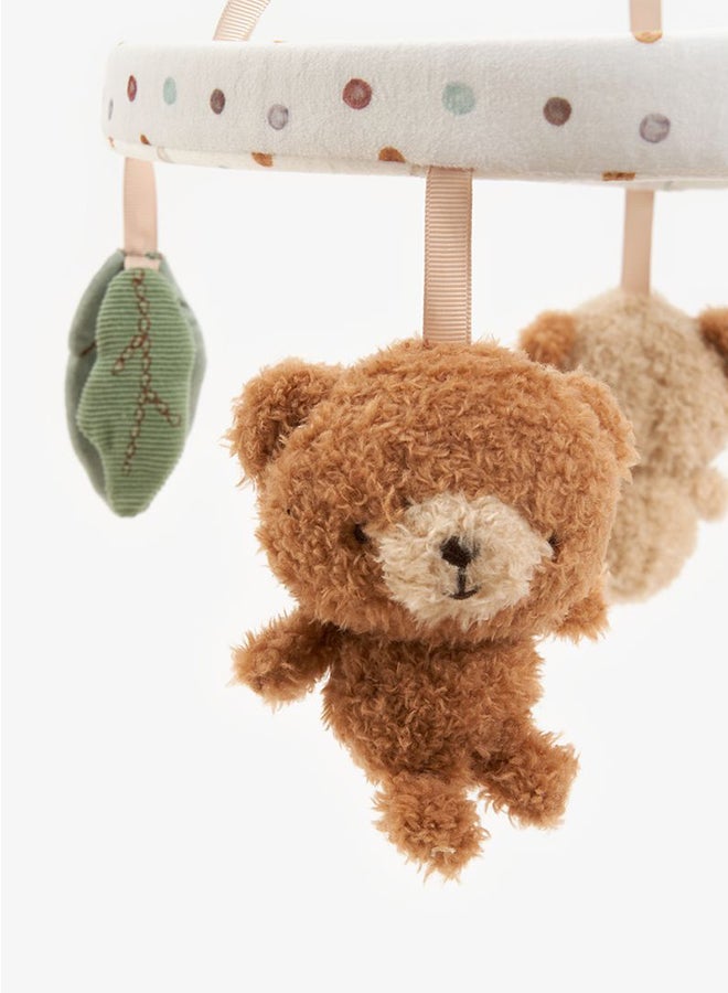 mothercare Babies Mobile With Hanging Stuffed Toy Animals - Image 4