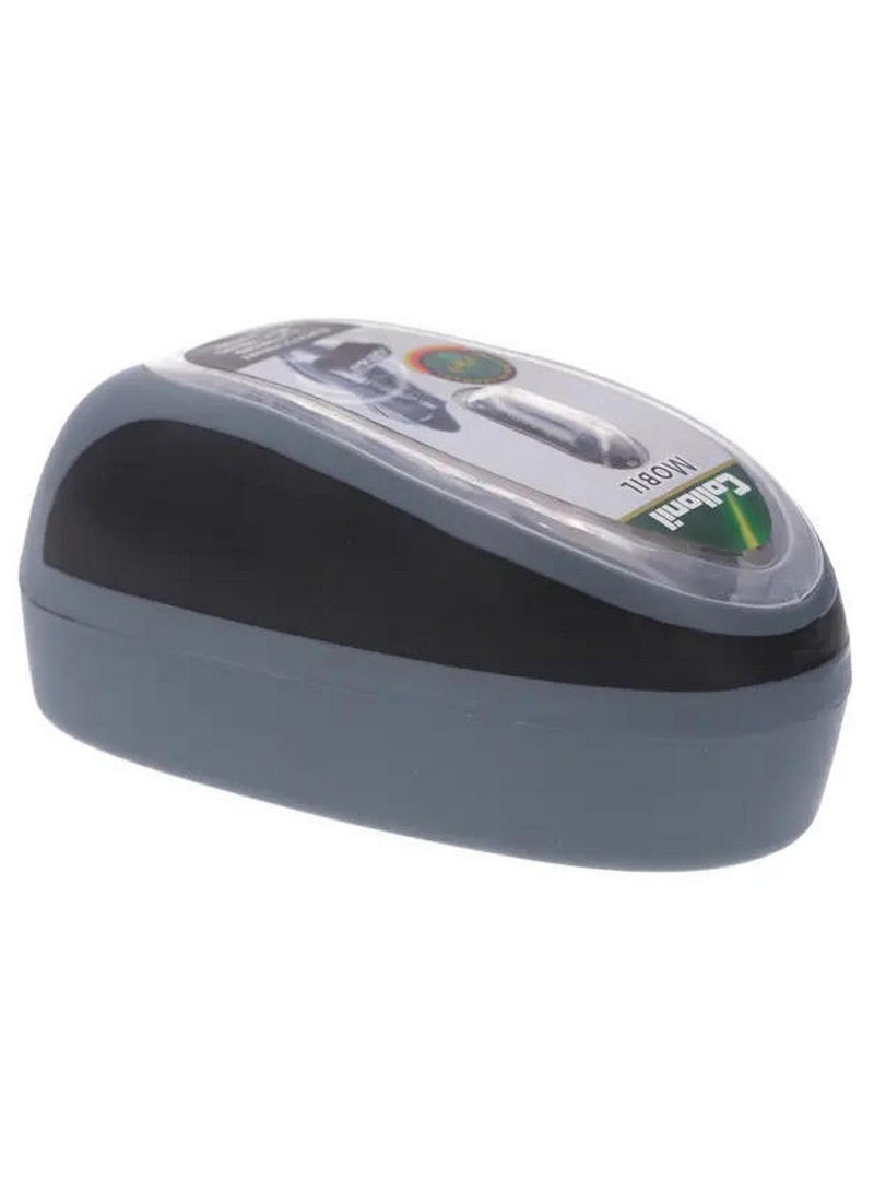 Collonil Mobil Shoe Polishing Sponge With Liquid Black - Image 4