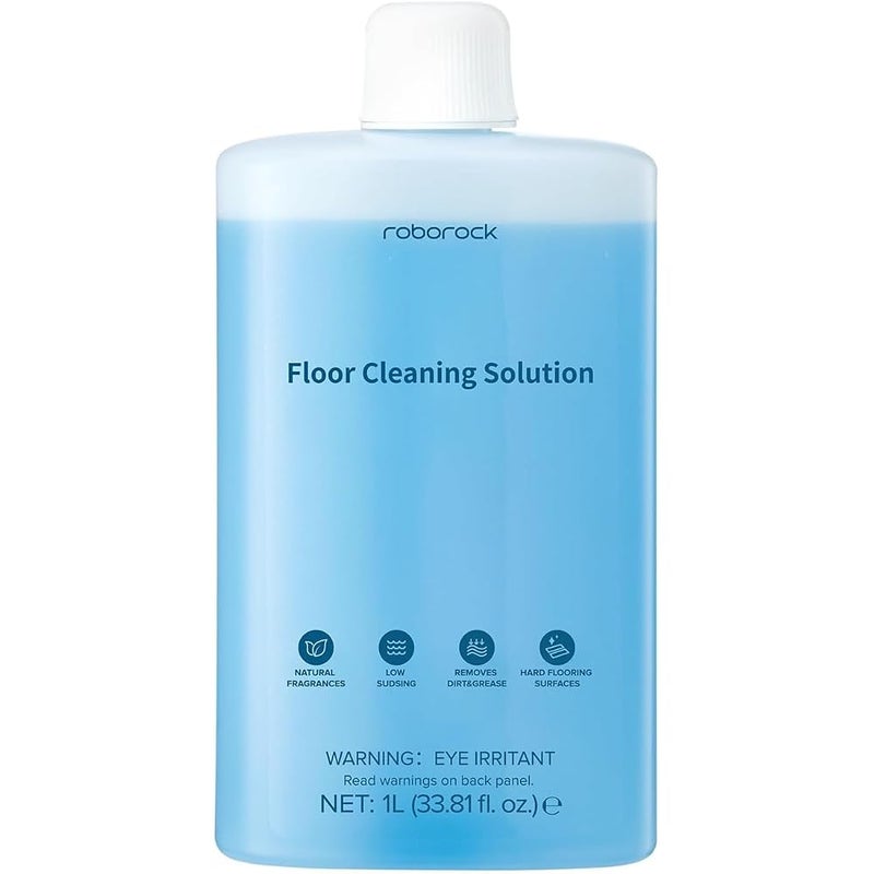 روبو روك roborock 1L Original Floor Cleaning Solution for Saros 20, Saros 10, Qrevo S Pro, QV 35S, Qrevo S5V, Qrevo Curv Series, Q7/Q10/Q5 Pro Series and F25 GT Wet and Dry Vacuum Cleaner, Floor Cleaner - Image 1