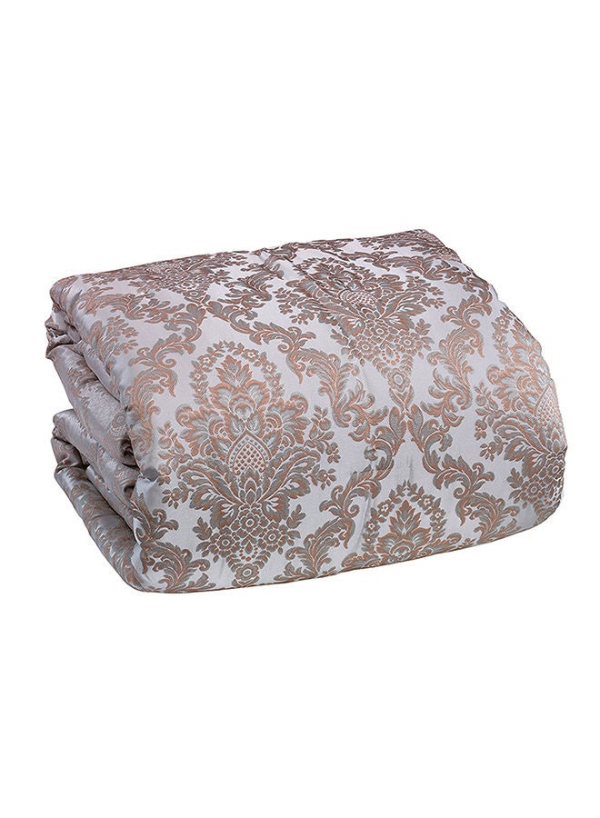 In-House Dover | 10 Pieces Copland Comforter Set - King - 260x240 cm - Ivory & Gold  - Image 4