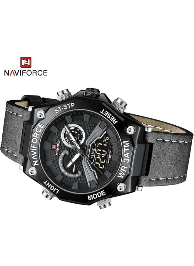 نافيفورس ساعة نافي فورس للرجال NF9220 B/GY/GY  - Image 3
