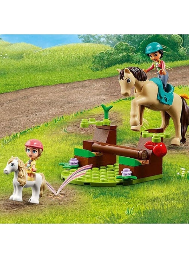 LEGO Friends Horse and Pony Trailer Building Playset with Mini-Dolls & Animals, 105 Pieces, Ages 4+ - Image 4
