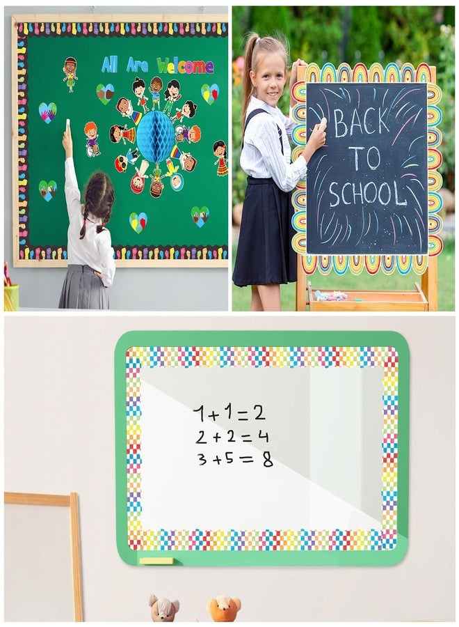 BeYumi 84Pcs Diversity Equality Bulletin Board Borders All are Welcome Diverse Students Border Trims Watercolor Equality Inclusive Back to School Classroom Chalkboard Wall Decor for Teacher Elementary - Image 5